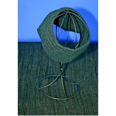 Merona  Mujer&apos;s  Knit  Black  Visor  Acrylic  One Size  eb-08081716